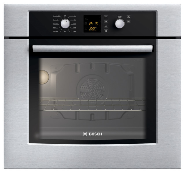 Bosch 30" 300 Series Single Wall Oven With Convection, Stainless | HBL3450UC