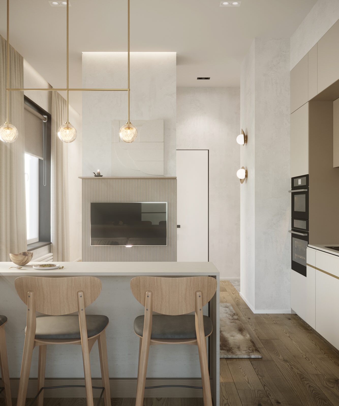 Кухня-гостиная