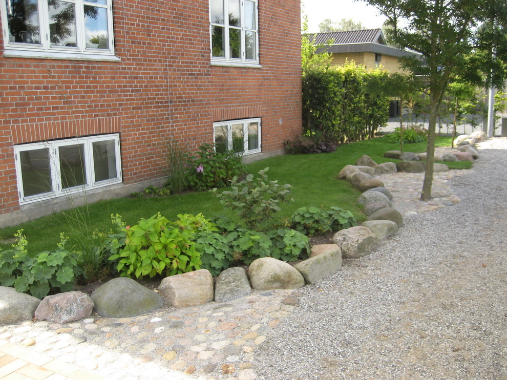 Traditional garden in Odense.
