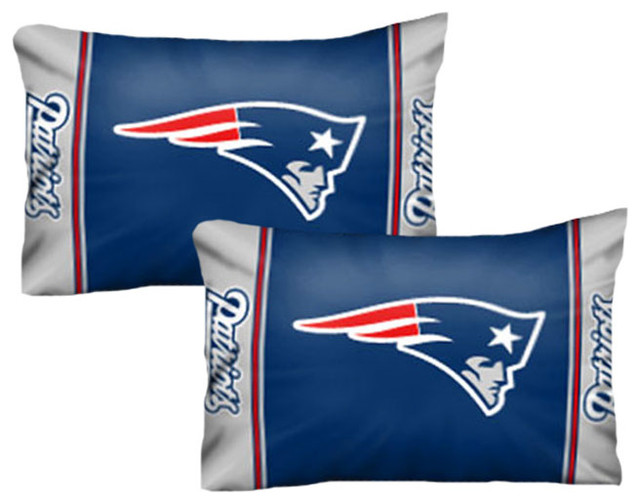 NFL New England Patriots Pillowcases Football Logo Bedding