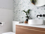 Midcentury Bathroom by Amanda Cullity Interiors