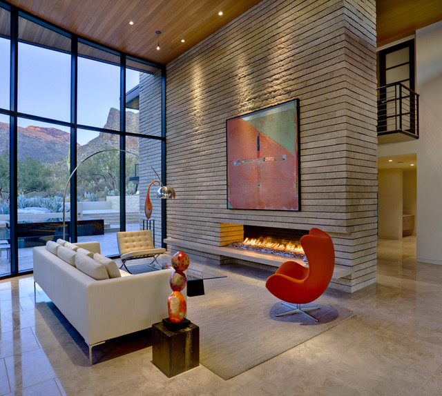 Pima Canyon Residence Interiors contemporary-living-room