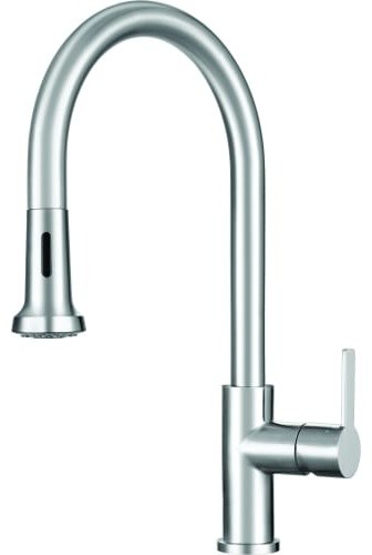 Franke FF20650 Bernadine Pull-Down Spray Kitchen Faucet - - Stainless Steel
