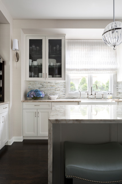Unique Suburban Residence transitional-kitchen