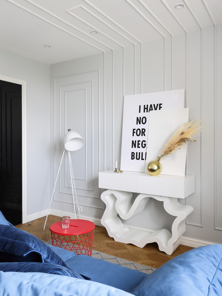 Chic interior for young couple