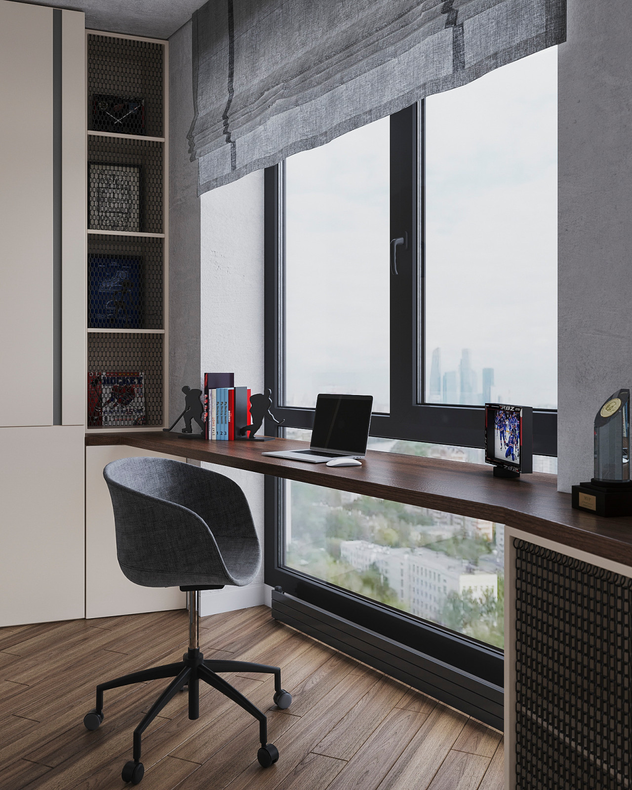 Назад в будущее. Квартира 70 кв.м. в ЖК Вэлтон Парк