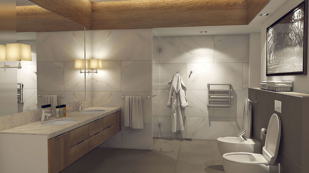 Современный интерьер с классическими акцентами