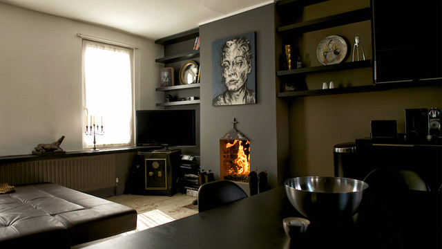 Kennington Flat contemporary-living-room