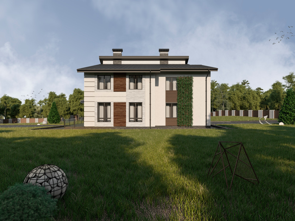 Проектирование фасадов. Современный стиль. 2017 г.