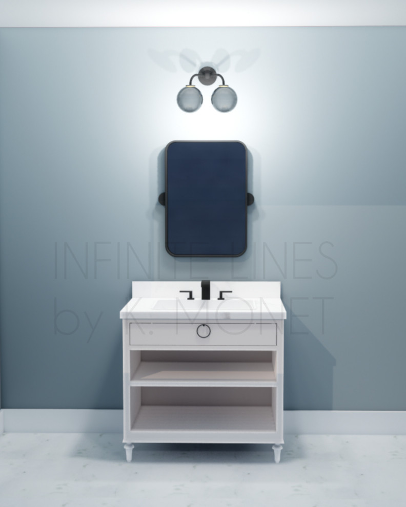 The Open Charm Vanity