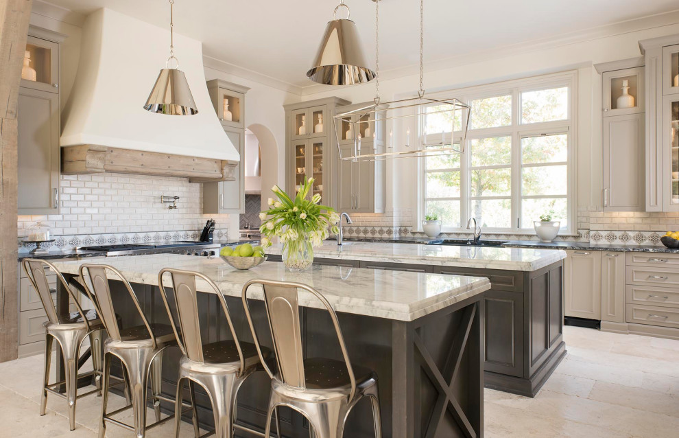 Southlake Tuscan Modern Mediterranean Kitchen Dallas by SCH