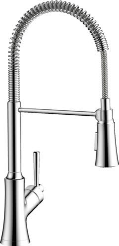 Hansgrohe Joleena Semi-Pro Kitchen Faucet, 2-Spray, 1.75GPM in Chrome