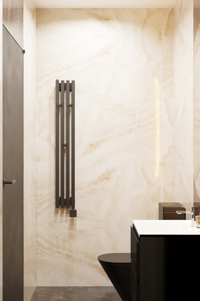 Двухуровневая квартира для молодой семьи