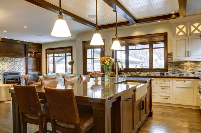 Architectural Elegance craftsman-kitchen