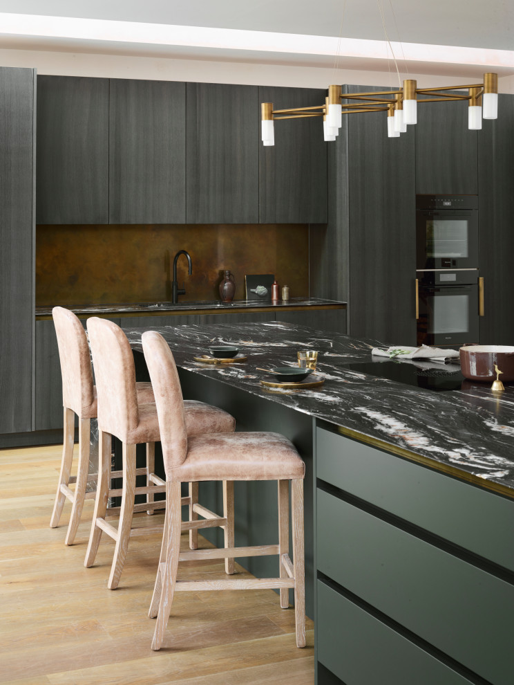 Inspiration for a modern kitchen in London.
