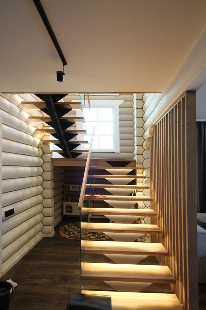 Срубовой коттедж 38 в п.Рощино, Ленинградская обл. Царство-Королевство