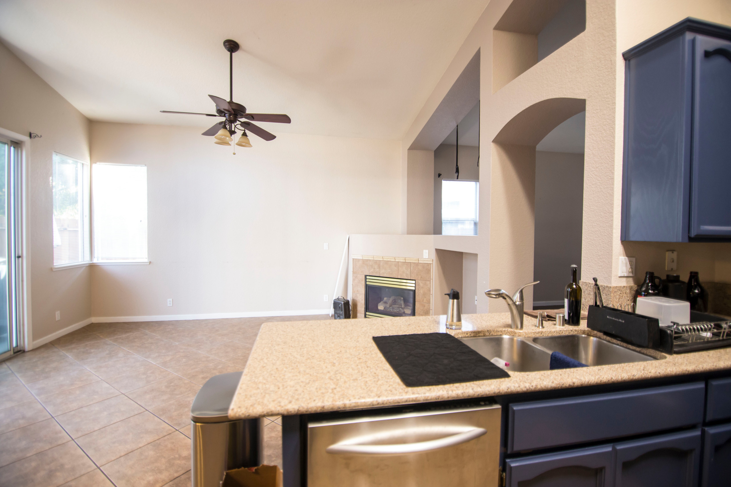 Bright - Complete Kitchen & Dining Remodel (Before)
