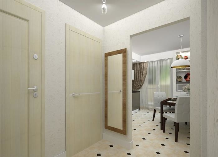 Проект квартиры "Пленительный белый"