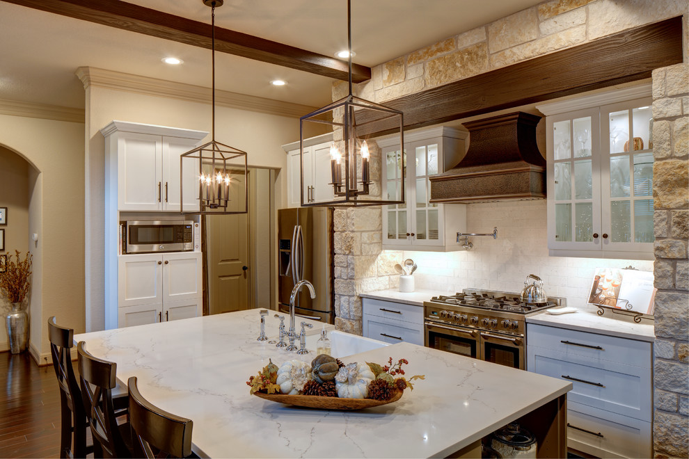 Example of a southwest kitchen design in Austin