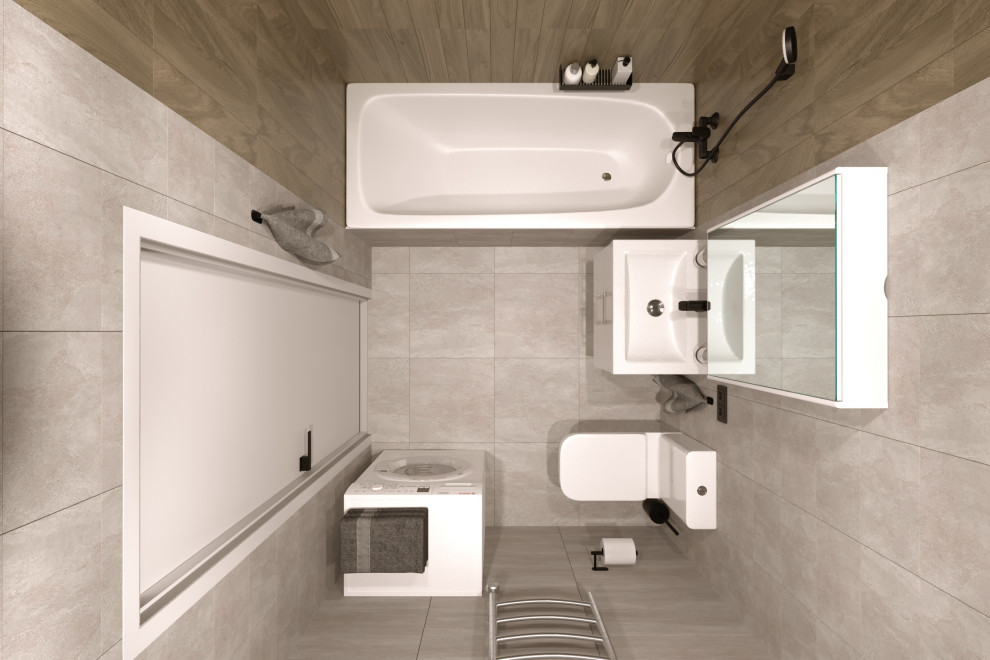 Типовой проект 1 бюджетного ремонта от застройщика.