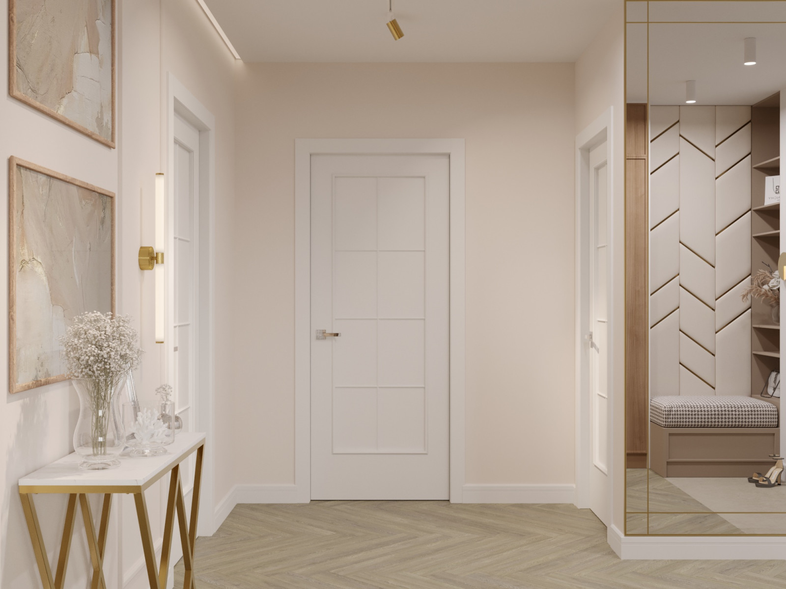 Дизайн интерьера квартиры в ЖК " Пять столиц"