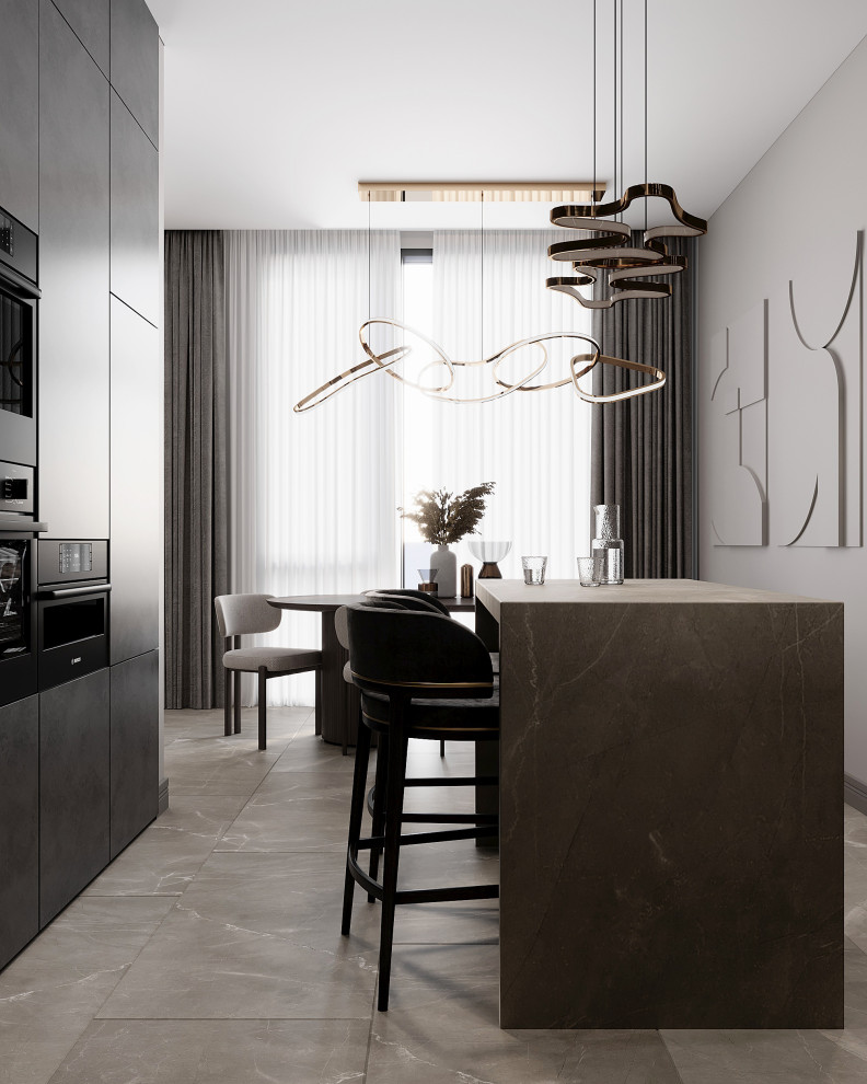 Will Towers Квартира 111м2 Кухня-Столовая