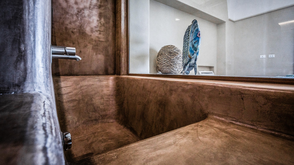 Idee per una stanza da bagno mediterranea