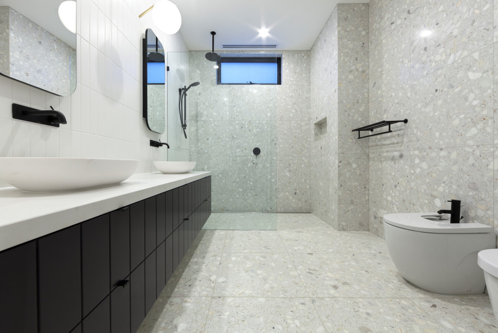 Kew New Custom Construction Bathroom Melbourne by AGN Builders
