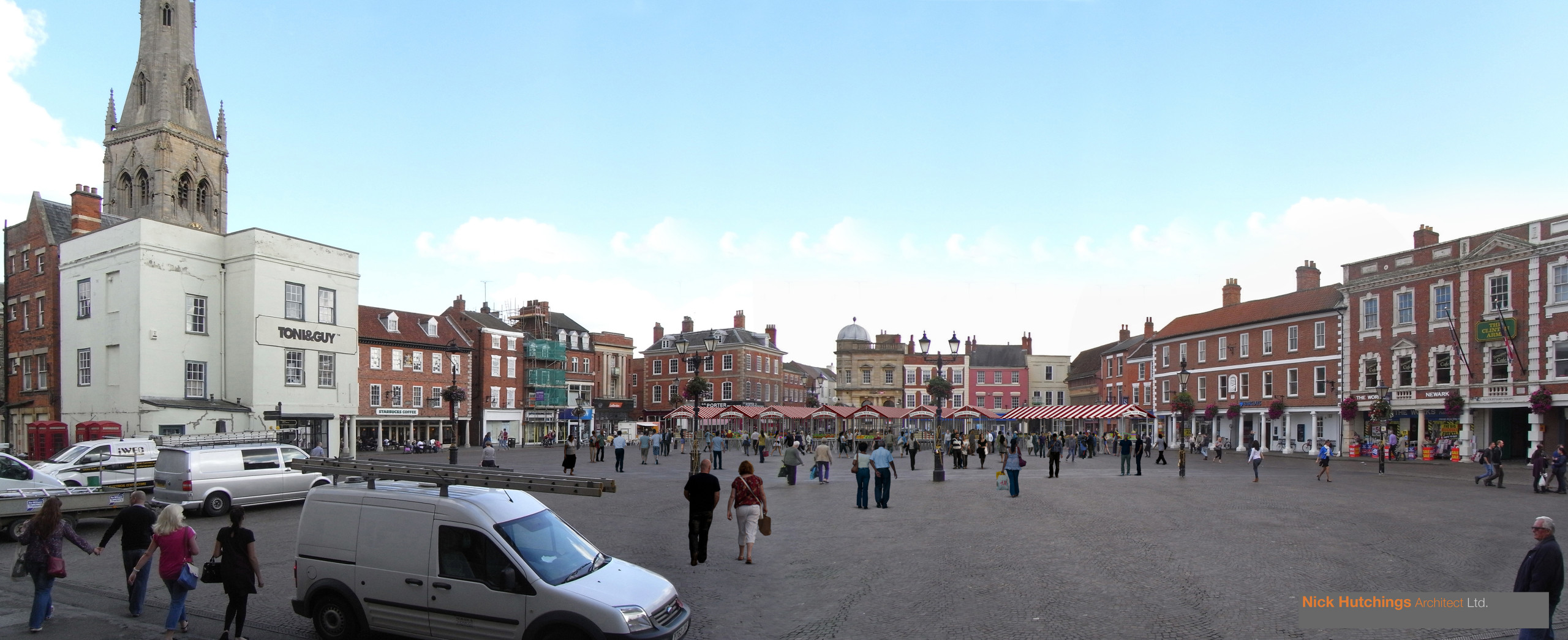 Royal market Square, Newark