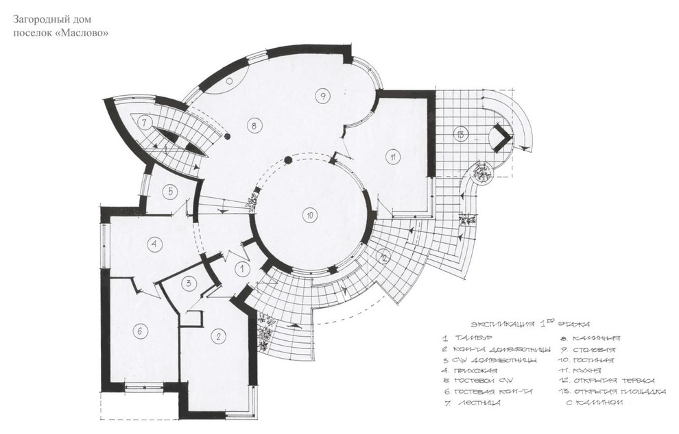 Дом в Подмосковье, Маслово