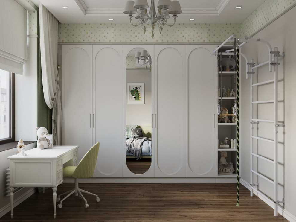 Дизайн-проект квартиры в "Сталинке" в классическом стиле