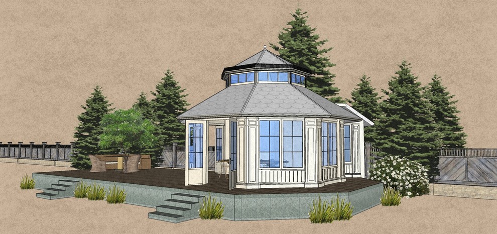 Традиционный летний павильон