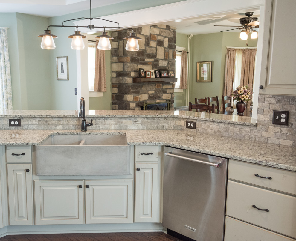 Mountain style kitchen photo in Baltimore