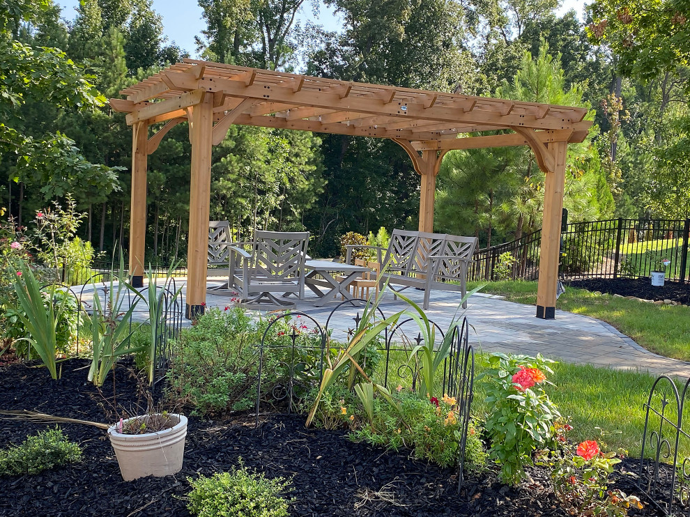 Pergola and Hardscaping