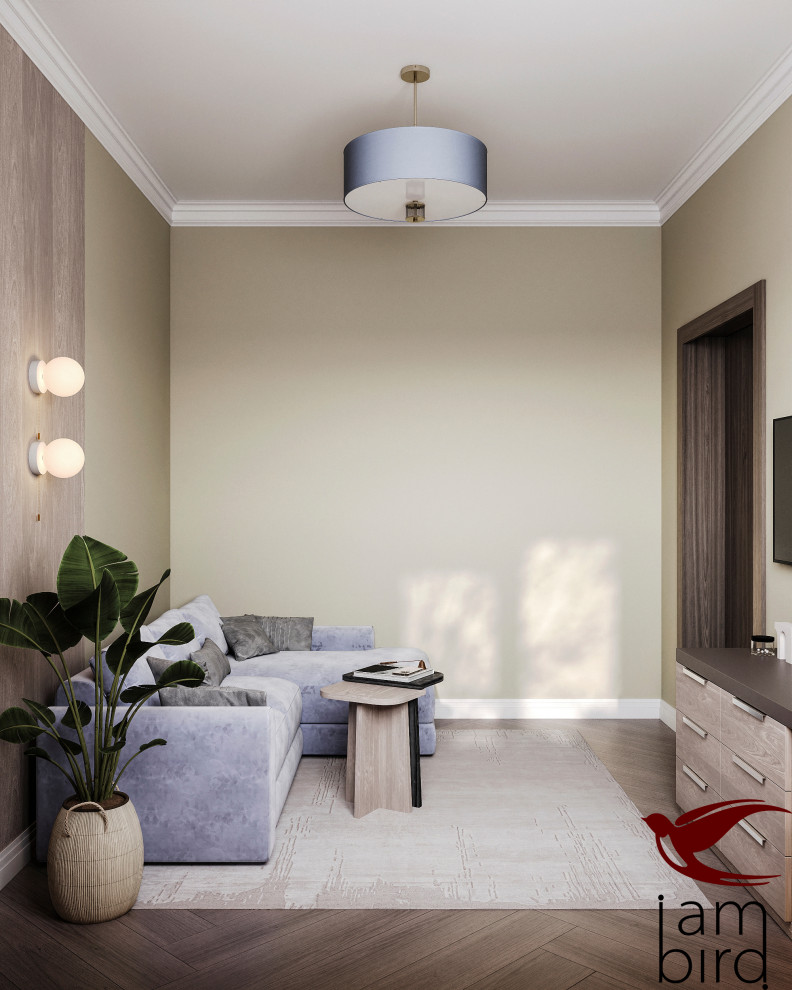 Современная классика с нотками ар-деко в КП "Гайд Парк"