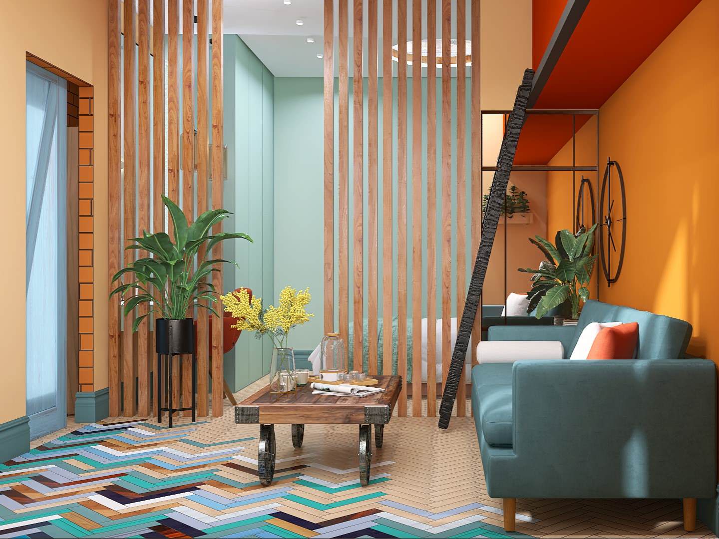 Апельсиновая гостиная