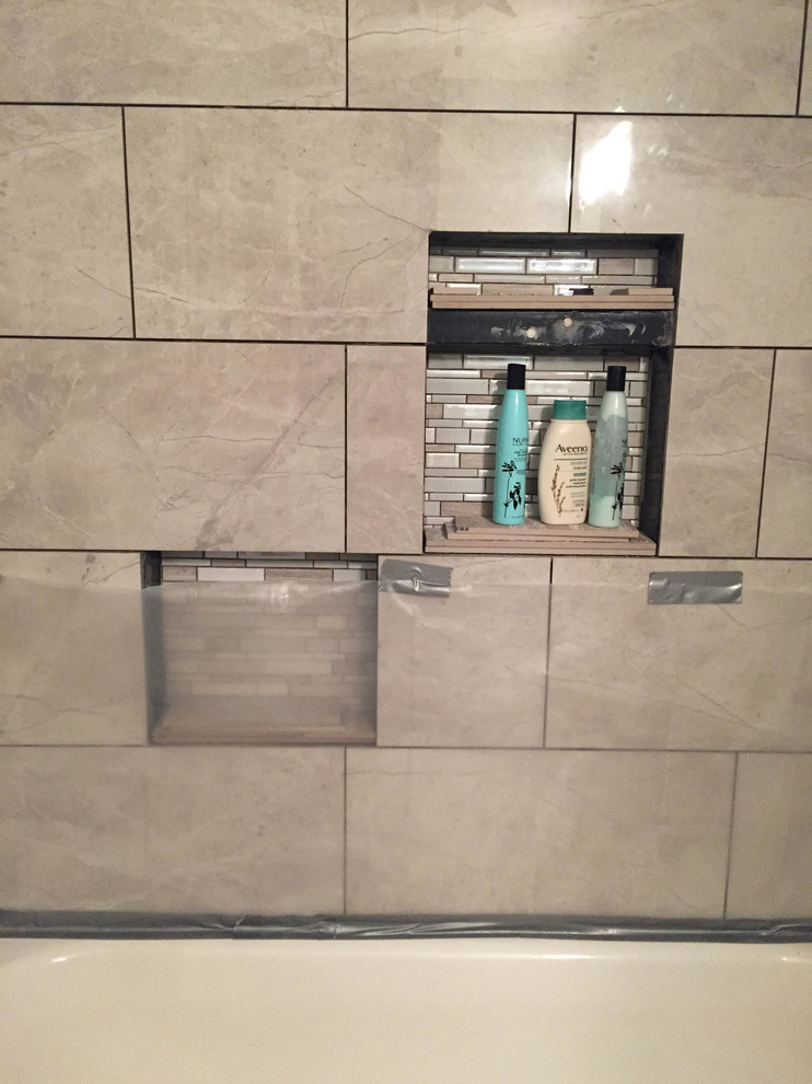 Need design input for tile around shower niche