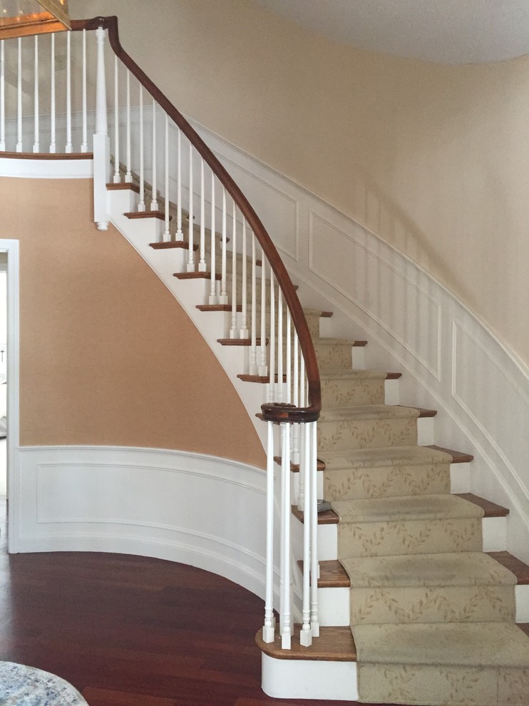 How To Measure Curved Stairs For Carpet Two Birds Home