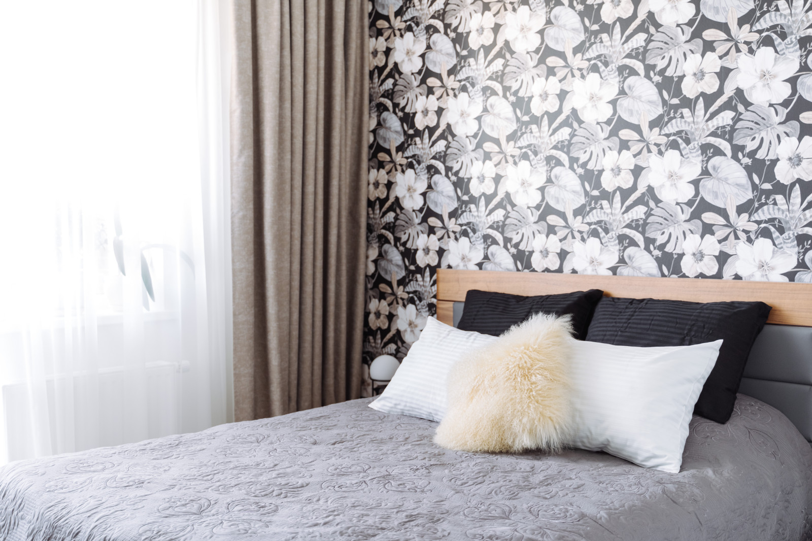 Квартира в серых тонах ЖК Александровский