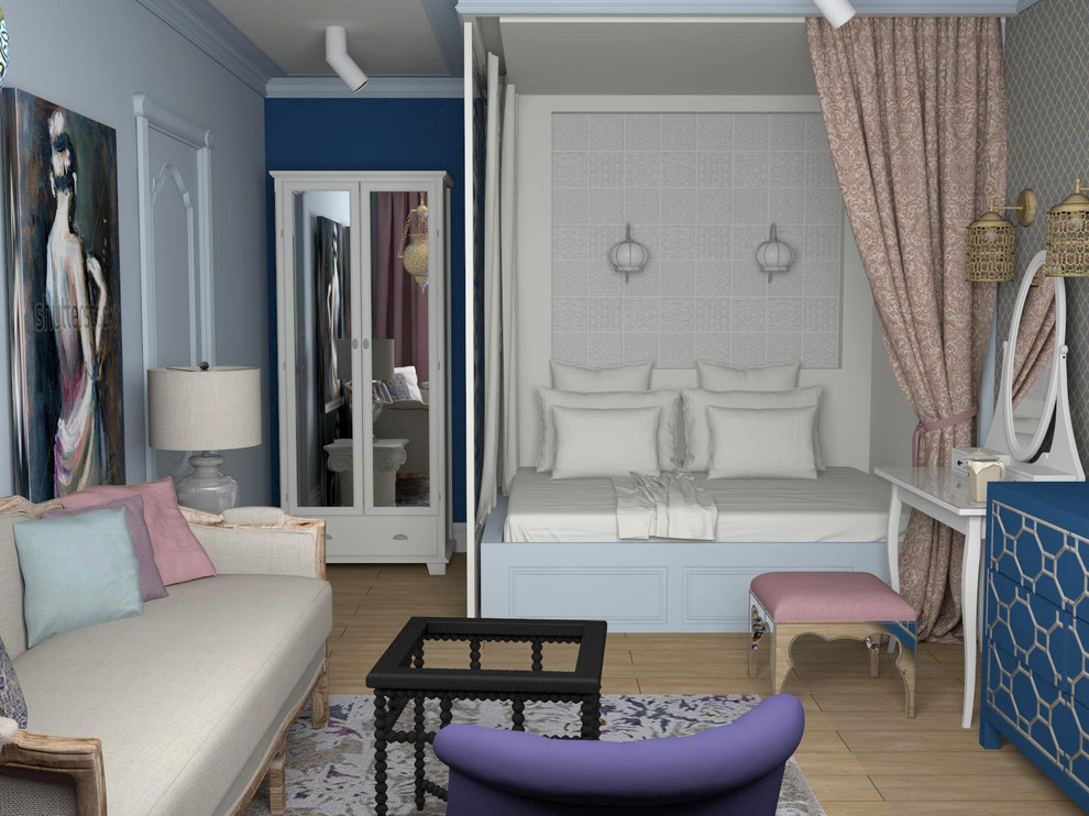 Будуар с восточными нотками