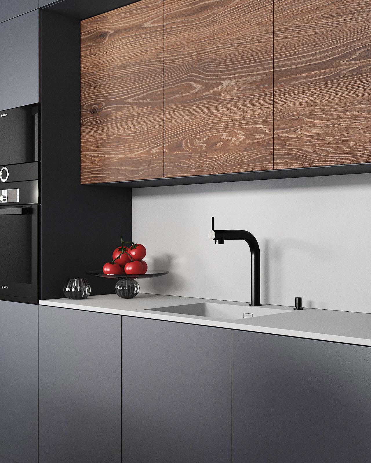 Проект Квартиры в современном стиле ЖК Петровская Коса