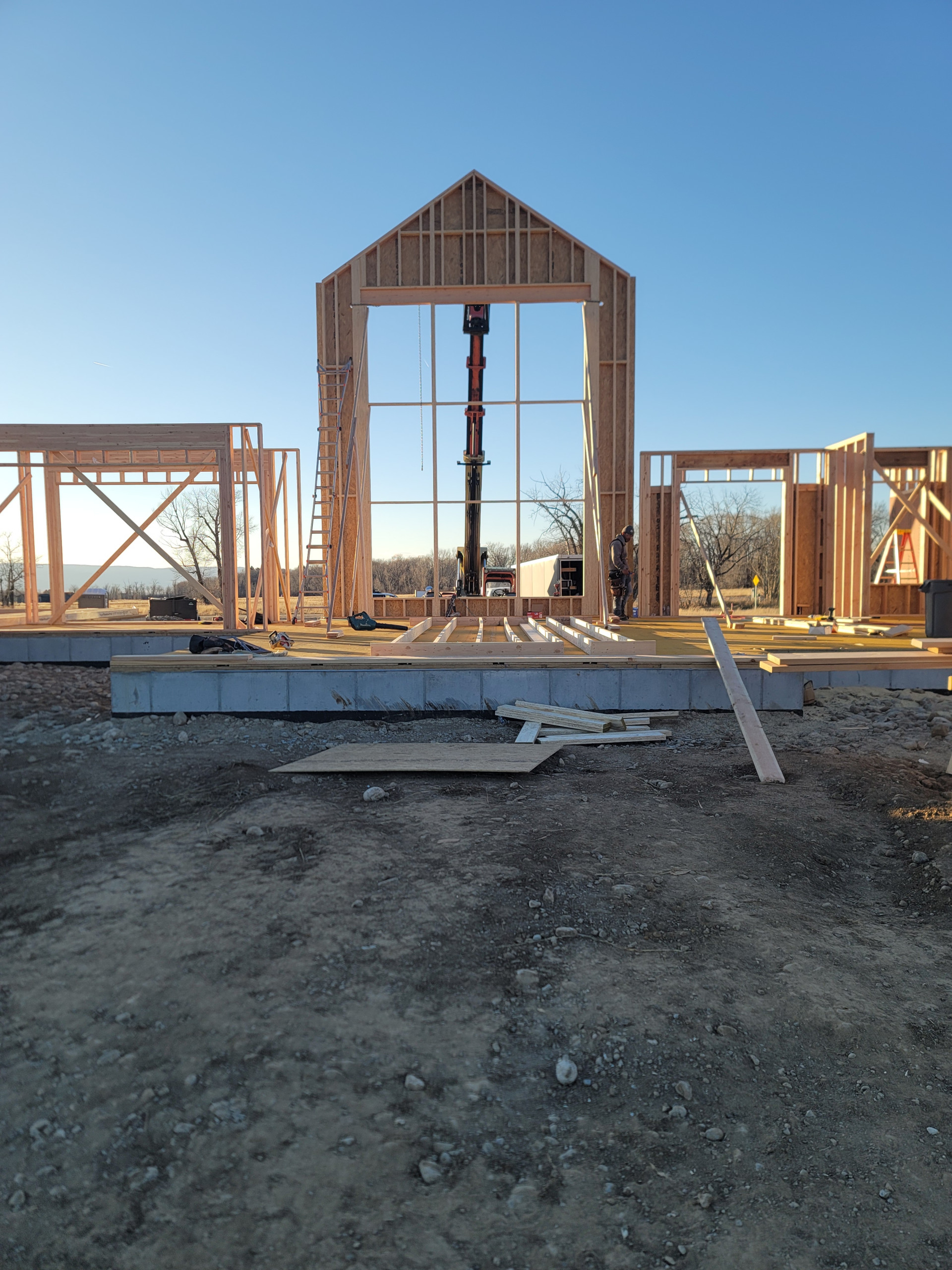 Teton Mountian farmhouse
