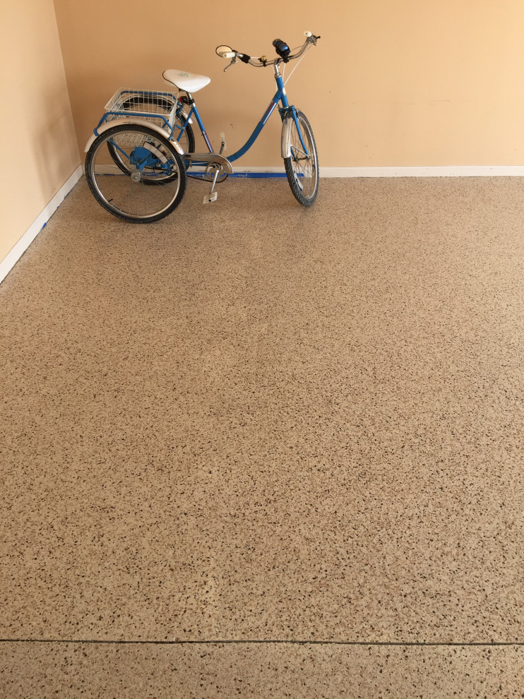 Vinyl Flake Garage Floor