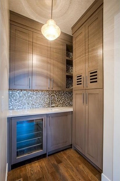 South Milwaukee Street transitional-kitchen