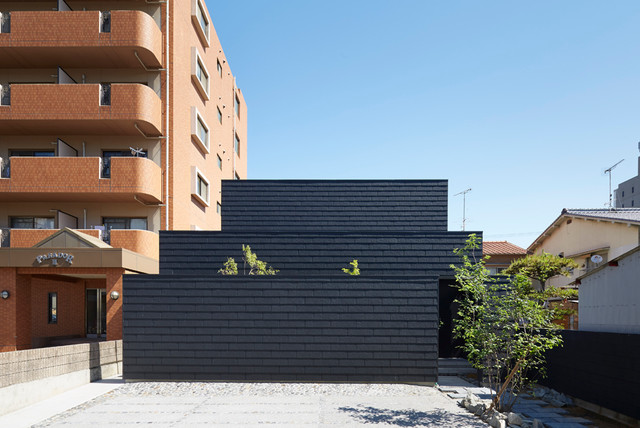 城北の家 contemporain-facade