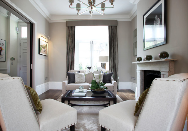 Fulham House contemporary-living-room
