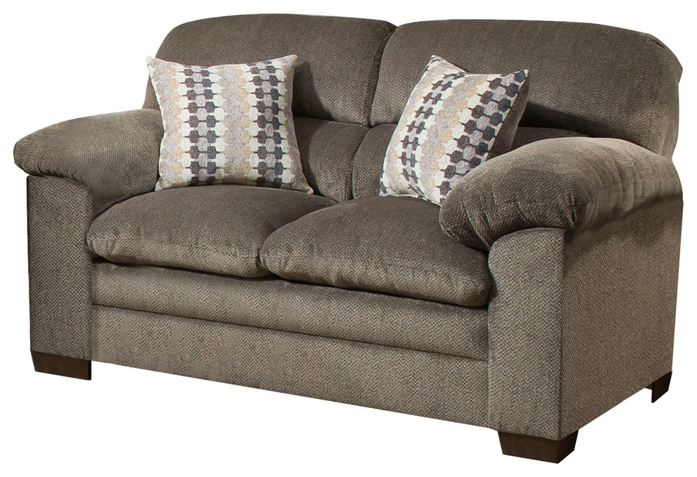 Lane Home Furnishings Harlow Loveseat Transitional Loveseats by