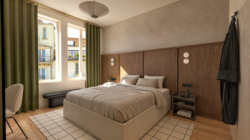 Décoration d'une chambre aux allures d'hôtel