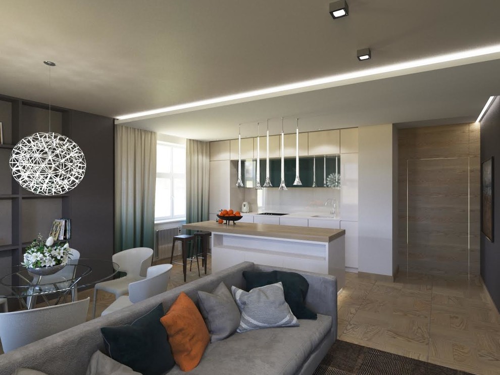 Проект квартиры в современном стиле