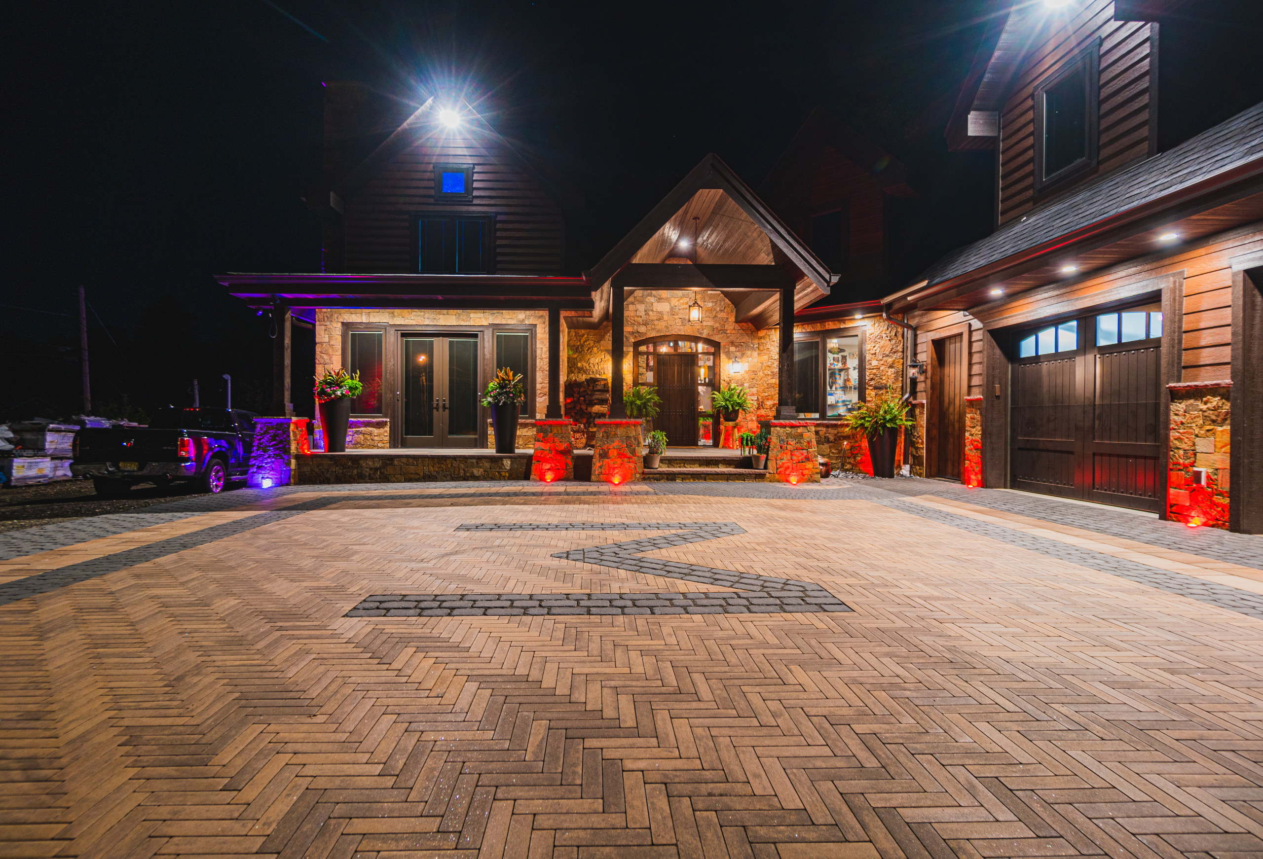 Award Winning Driveway Courtyard